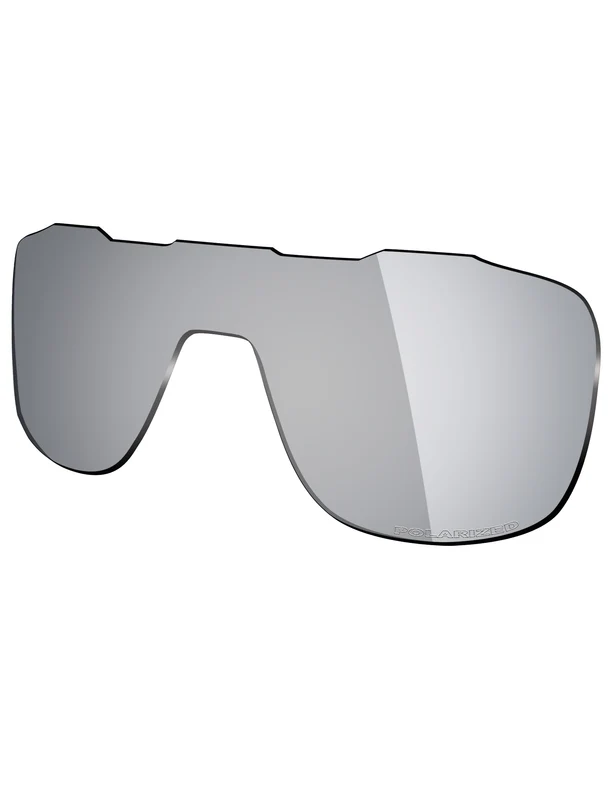 Oakley Crossrange Shield OO9387 Replacement Lenses by MRY Silver Titanium Mirrored / HD Polarized Ultra