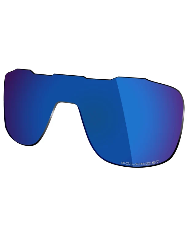 Oakley Crossrange Shield OO9387 Replacement Lenses by MRY Pacific Blue Mirrored / HD Polarized Plus