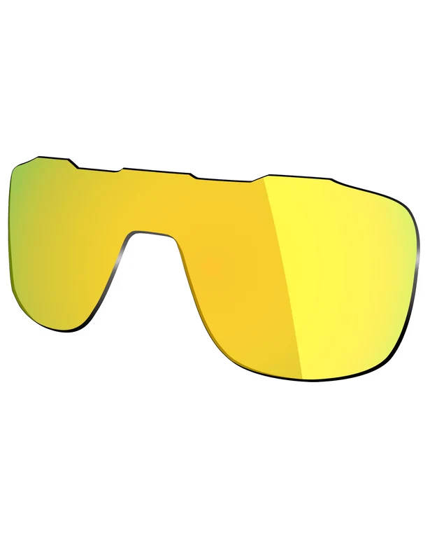 Oakley Crossrange Shield OO9387 Replacement Lenses by MRY 24K Gold Mirrored / HD Polarized