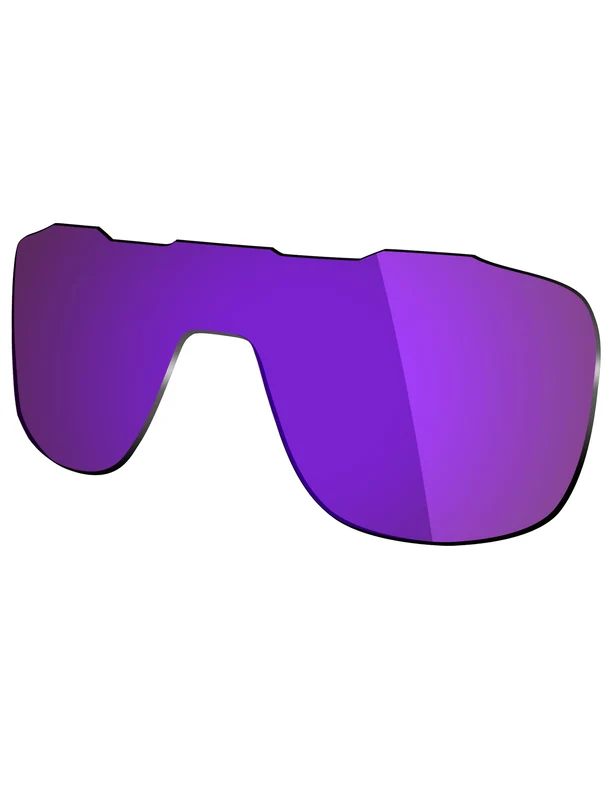 Oakley Crossrange Shield OO9387 Replacement Lenses by MRY Plasma Purple Mirrored / HD Polarized