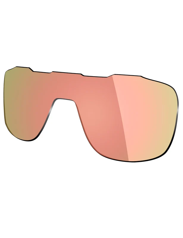 Oakley Crossrange Shield OO9387 Replacement Lenses by MRY Peach Gold Mirrored / HD Polarized