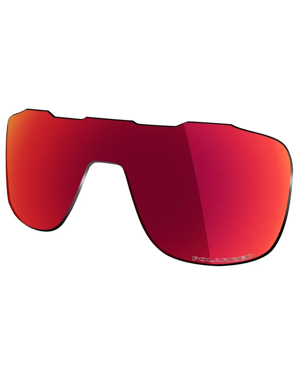 Oakley Crossrange Shield OO9387 Replacement Lenses by MRY Deep Red Mirrored / HD Polarized Ultra