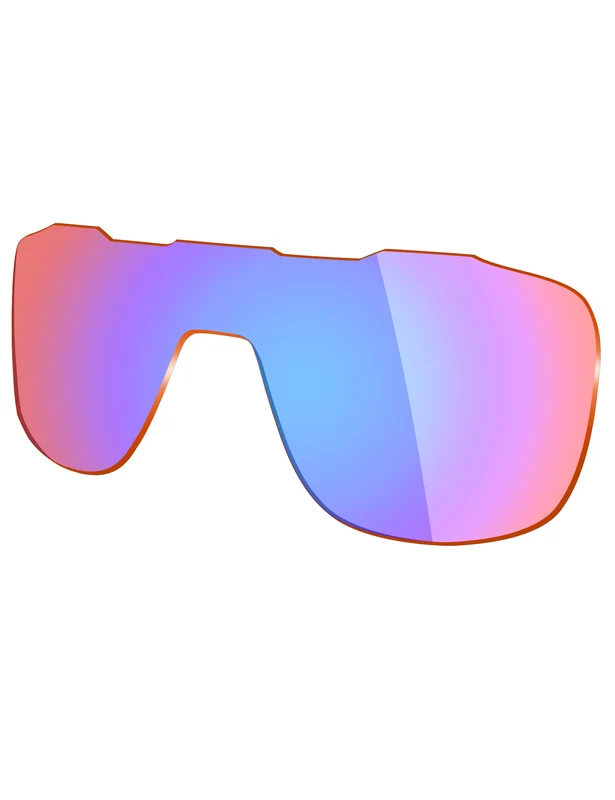 Oakley Crossrange Shield OO9387 Replacement Lenses by MRY Cobalt Rose Mirrored / HD Polarized