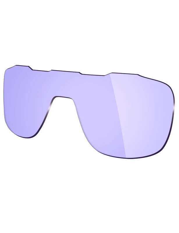 Oakley Crossrange Shield OO9387 Replacement Lenses by MRY Low Light Purple / Non-polarized