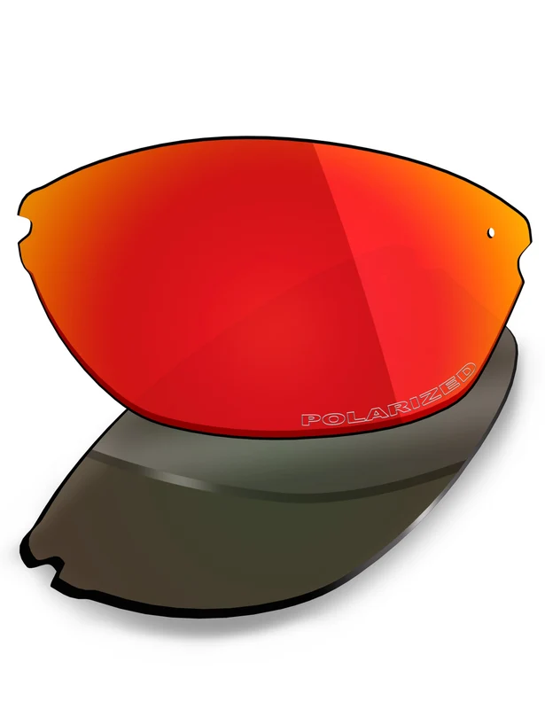 Maui Jim Hot Sands MJ426 71mm Replacement Lenses by MRY Fire Red Mirrored / HD Polarized Plus