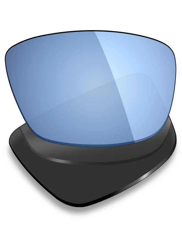 Custom Prescription Lenses for Native El Jefe XD9009 Ice Blue Mirrored / Thin