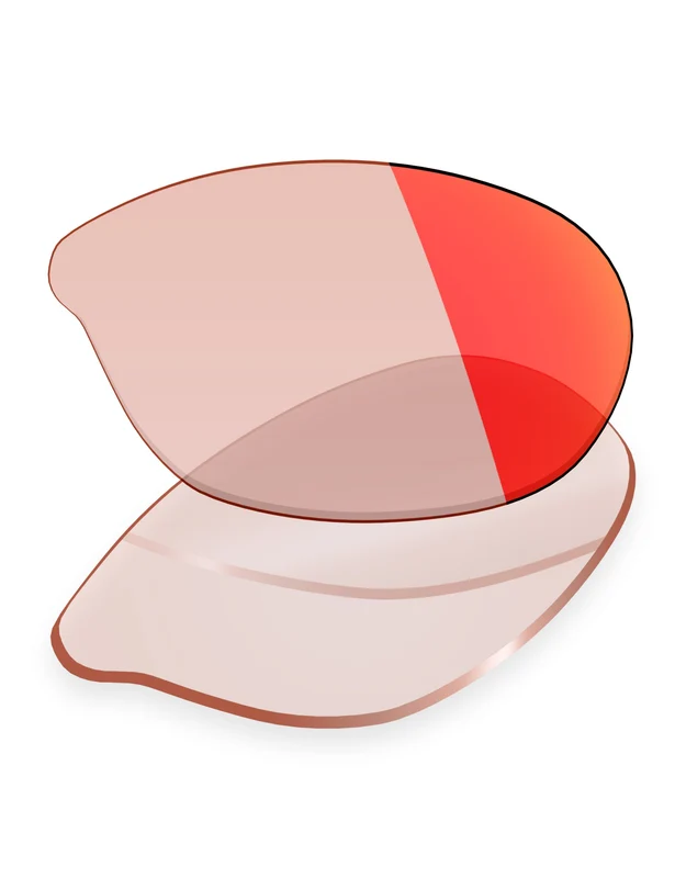 Custom Prescription Lenses for Native Throttle XD9034 56mm Trivex® Performance Red Mirrored Photochromic / Trivex®