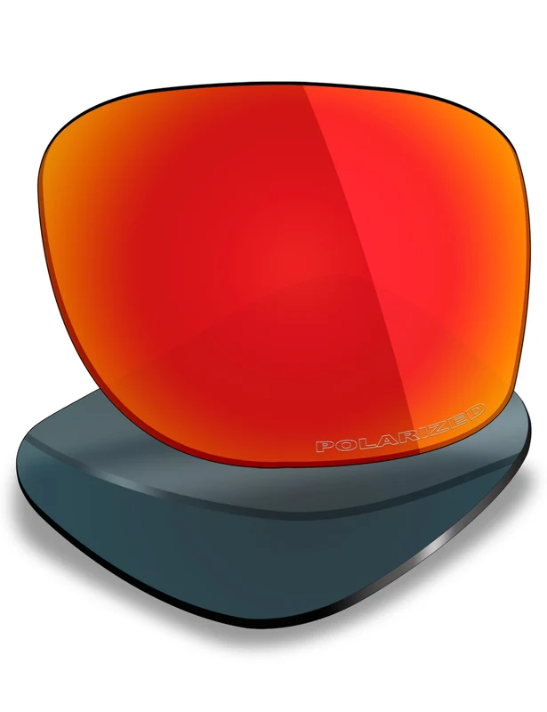 Under Armour Hustle Replacement Lenses by MRY Fire Red Mirrored / HD Polarized Ultra
