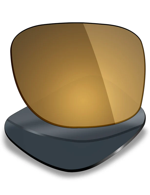 Under Armour Hustle Replacement Lenses by MRY Bronze Gold Mirrored / HD Polarized