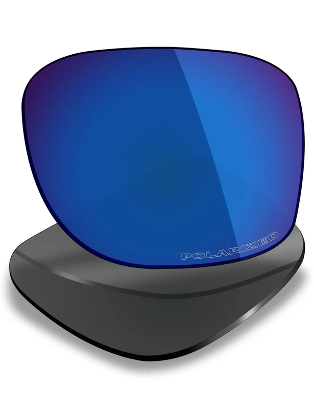 Under Armour Hustle Replacement Lenses by MRY Pacific Blue Mirrored / HD Polarized Ultra
