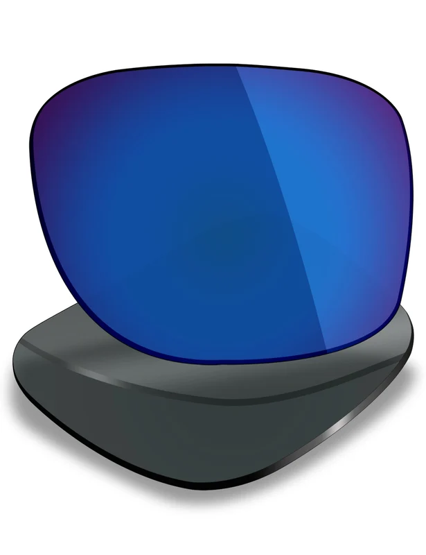 Under Armour Hustle Replacement Lenses by MRY Pacific Blue Mirrored / HD Polarized