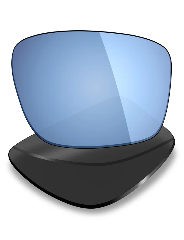 Custom Prescription Lenses for Oakley Mainlink XL OO9264 61mm Ice Blue Mirrored / Standard