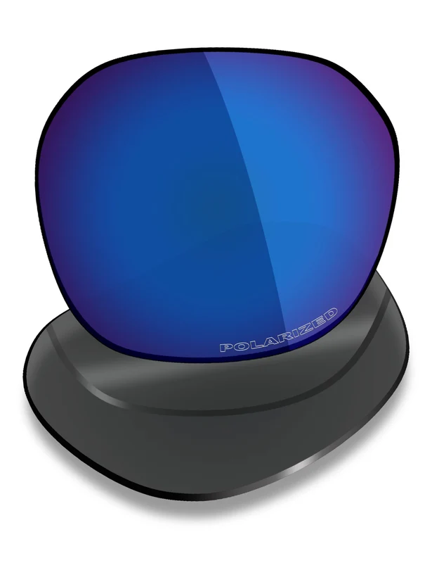 Ray-Ban RB3680D 60mm Replacement Lenses by MRY Pacific Blue Mirrored / HD Polarized Plus