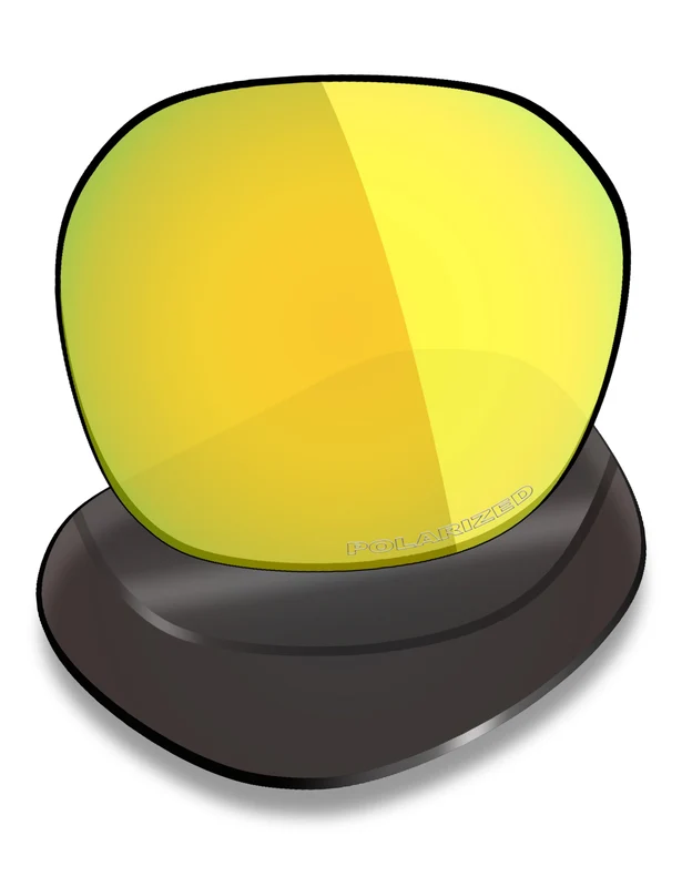 Ray-Ban RB3680D 60mm Replacement Lenses by MRY 24K Gold Mirrored / HD Polarized Plus