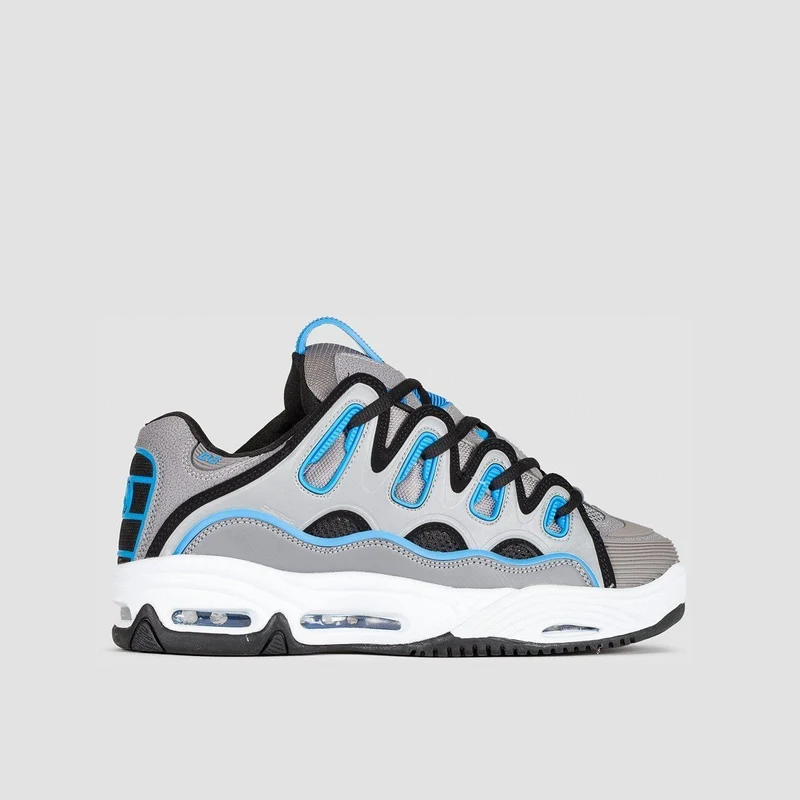 Osiris D3 2001 Shoes - Grey/Cyan 10.5uk / Grey/Cyan