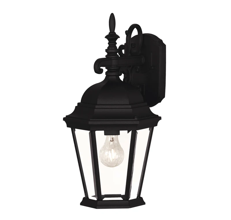 Meridian One Light Outdoor Wall Lantern