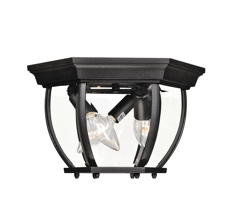 Meridian Three Light Outdoor Ceiling Light