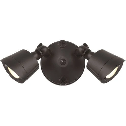 LED 3CCT Double Flood Light Bronze