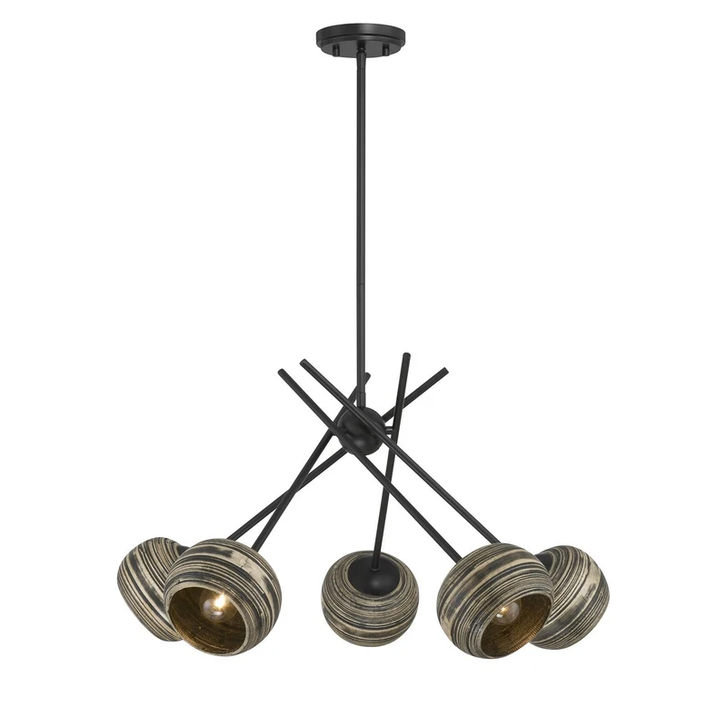 Jasper Chandelier Matte Black