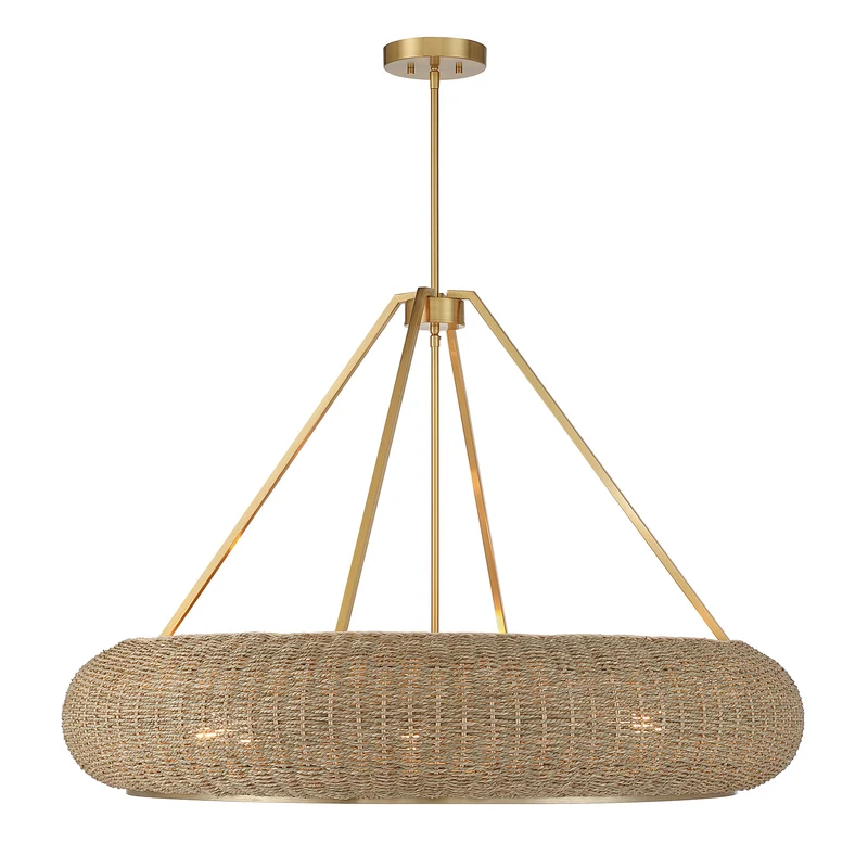 Gaia Pendant Warm Brass