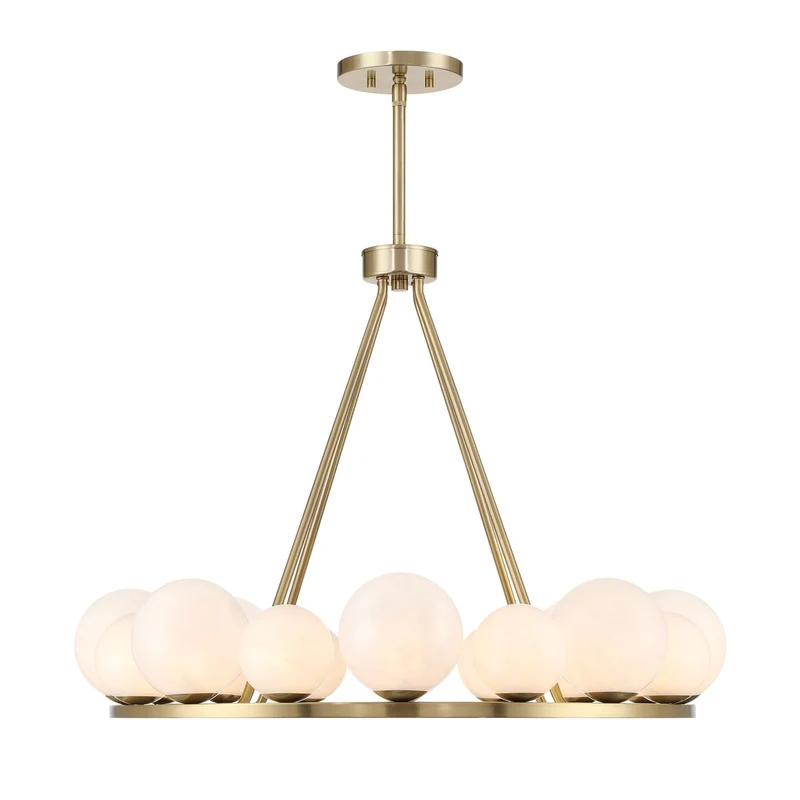 Loudon Chandelier Noble Brass