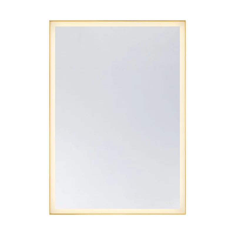Paulding LED Mirror Gold / 42" W x 2" L x 60" H
