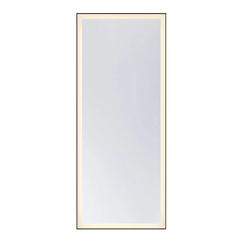 Paulding LED Mirror Black / 72" W x 2" L x 30" H
