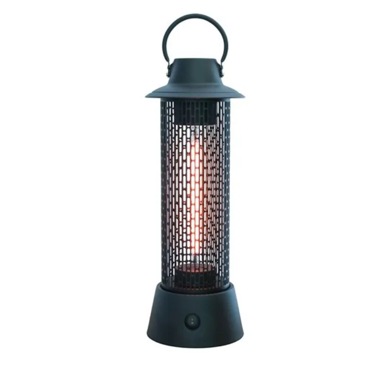 Westinghouse 4100-BTU 120 V Portable Black Aluminum Infrared Electric Patio Heater