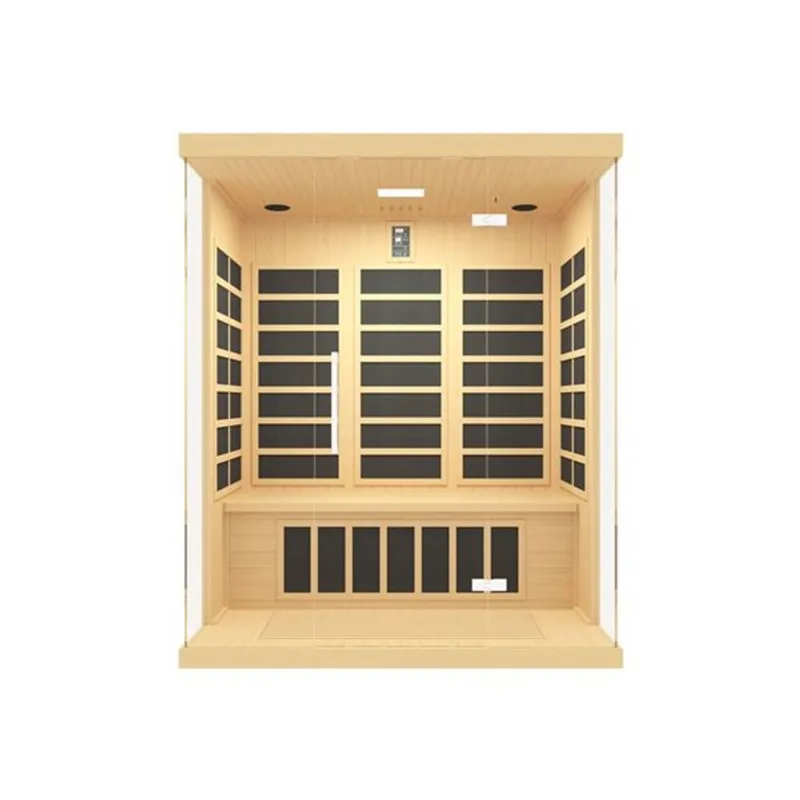 Westinghouse 75 H x 43 D x 61-in W Hemlock Fir Wood Frame 3-Person Infrared Sauna