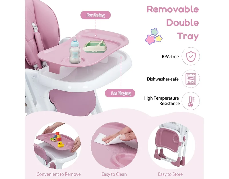Baby High Chair - Adjustable Open Box