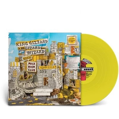 King Gizzard & The Lizard Wizard 、 Mild High Club - Sketches of Brunswick East Injection Molded Pet Ecosonic - Import LP Record