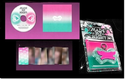 Le Sserafim - 2nd Single Album 'Made My Night' (Glow Clicker Keychain) [Pink ver.] New / CD / 2nd Single Album 'Made My Night' (Glow Clicker Keychain) [Pink ver.] Source Music