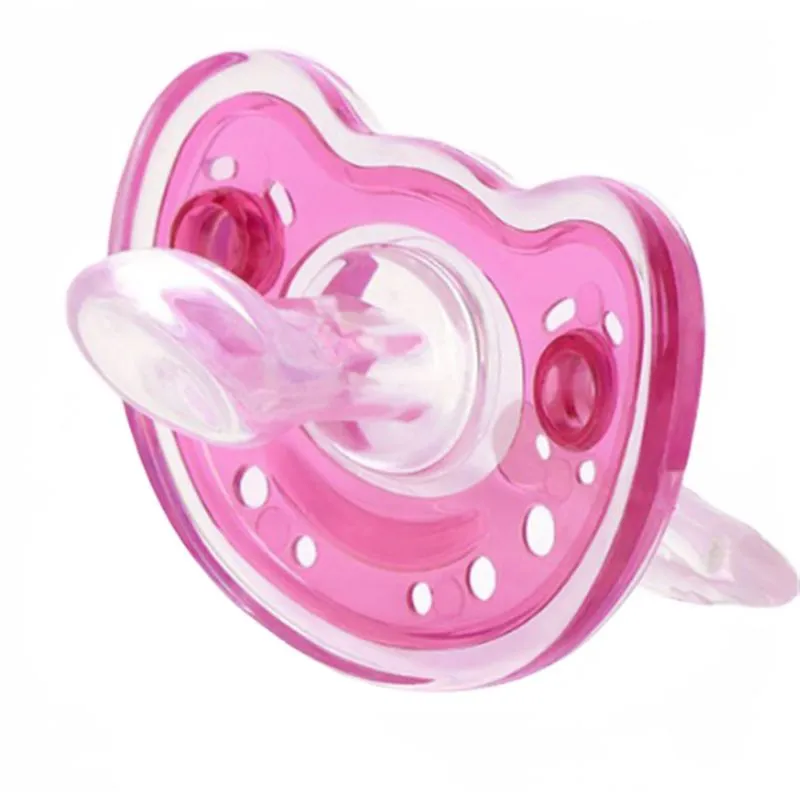 Boca De Gel De Sílica Respirável, Chupeta Neonatal Super Macia,