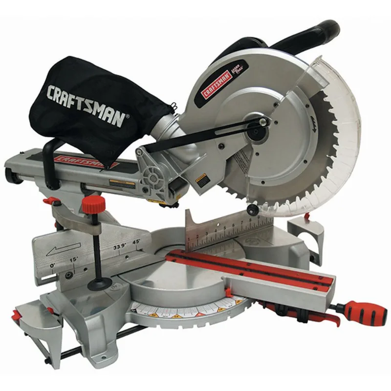 Craftsman Laser Mitre Saw - Sliding - 12" - 15.0 A