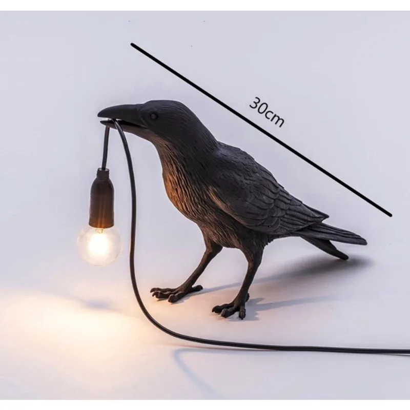 Luminária de mesa Lucky Bird Lâmpada LED Lâmpada de cabeceir