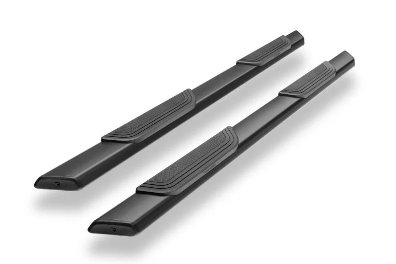 RealTruck 19-26 Chevy Silverado/GMC Sierra 1500 Crew Cab Traxio 4in Nerf Bars - Textured Black