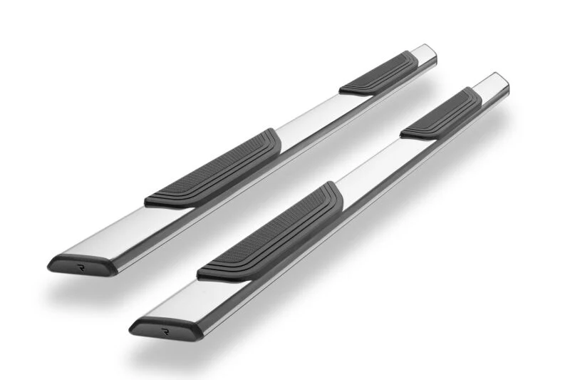 RealTruck 19-23 Ford Ranger Super Cab Traxio 4in Nerf Bars - Stainless Steel