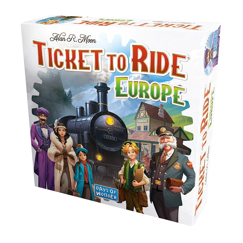 Days Of Wonder Ticket to Ride Europe (Refresh) Gameology