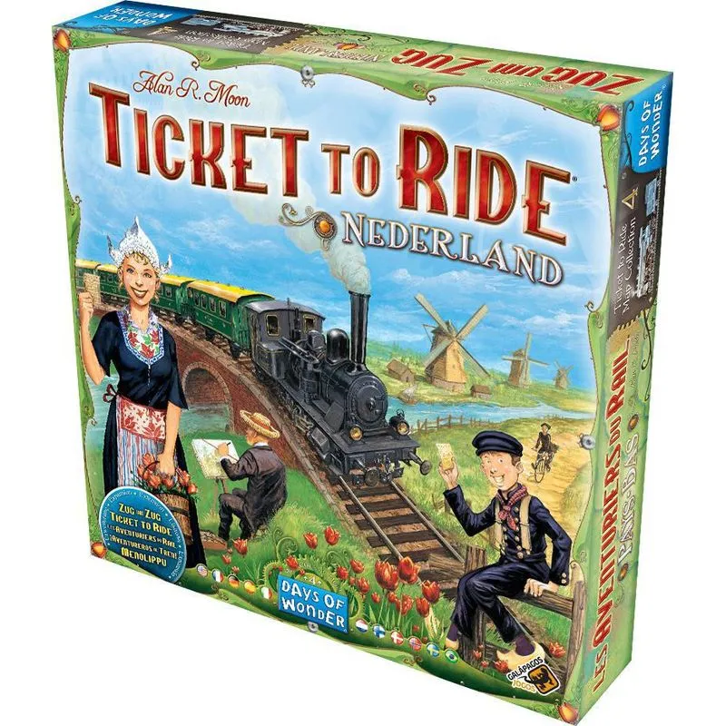 Jogo Ticket To Ride Holanda (expansão)