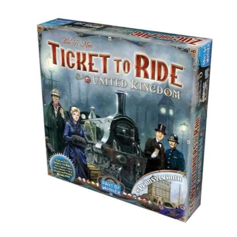 Ticket to Ride: Reino Unido e Pensilvânia (Expansão)