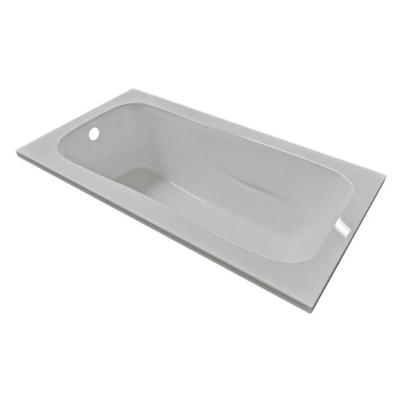 Valley Bath & Kitchen ELVA DI 60 x 32-in Rectangular Drop-in White Acrylic Bathtub