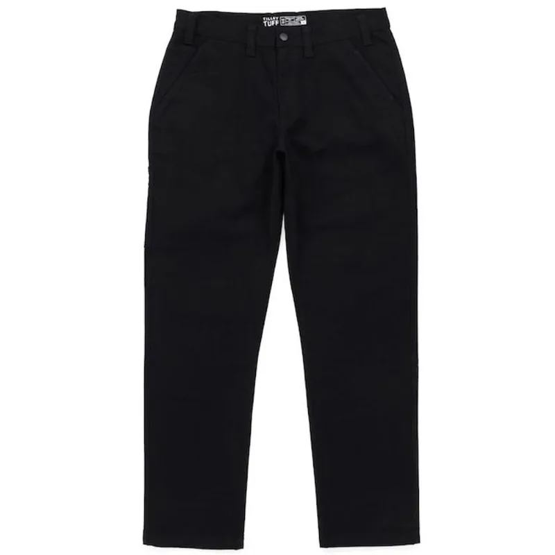 Tilley Tuff Utility Pant in Cotton for Men with 5 Pockets 38 x 34 -Black