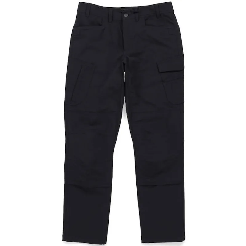 Tilley Tuff Tech Shield Pant in Soft Shell Fabric for Men with 8 Pockets 38 x 32 - Black