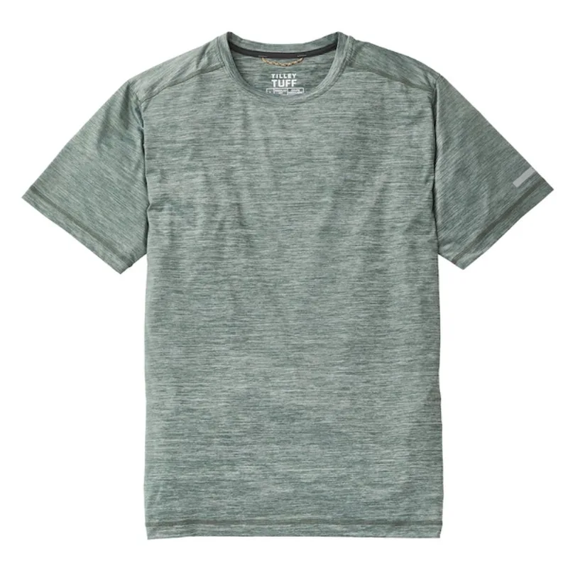 Tilley Tuff Men's T-Shirt in Stretchable Green Nylon - Small