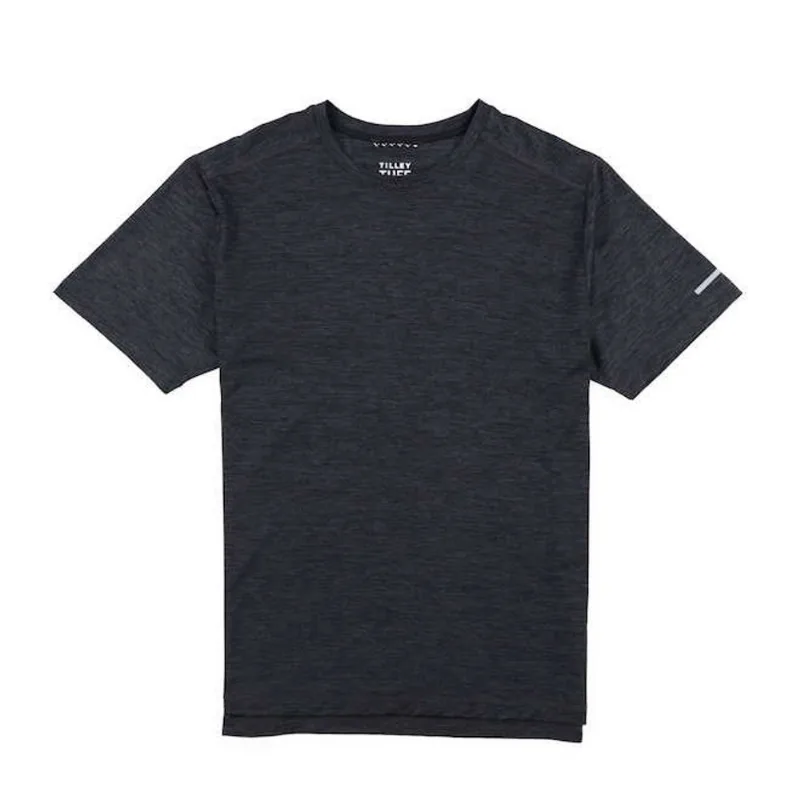 Tilley Tuff Men's T-Shirt in Stretchable Dark Grey Nylon - X-Large