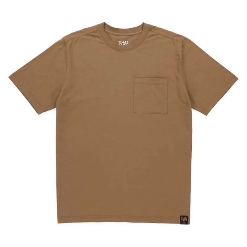 Tilley Tuff Legacy Men's T-Shirt with Pocket in Sand Cotton - XX-Large