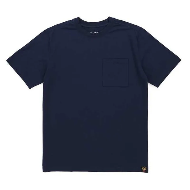 Tilley Tuff Legacy Men's T-Shirt with Pocket in Navy Cotton - Small