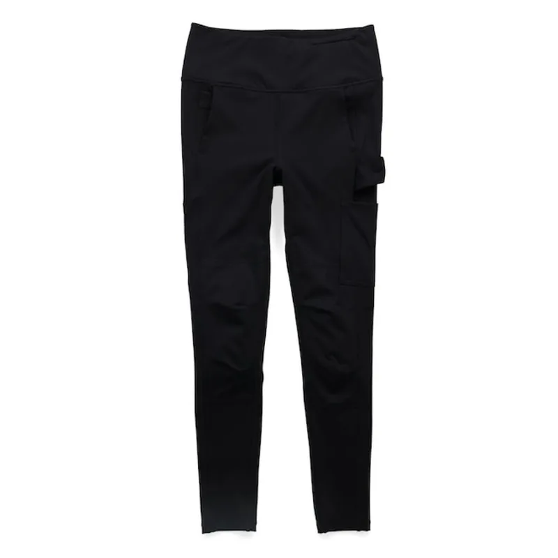 Tilley Tuff Legging in Black Nylon for Women with 8 Pockets - Medium