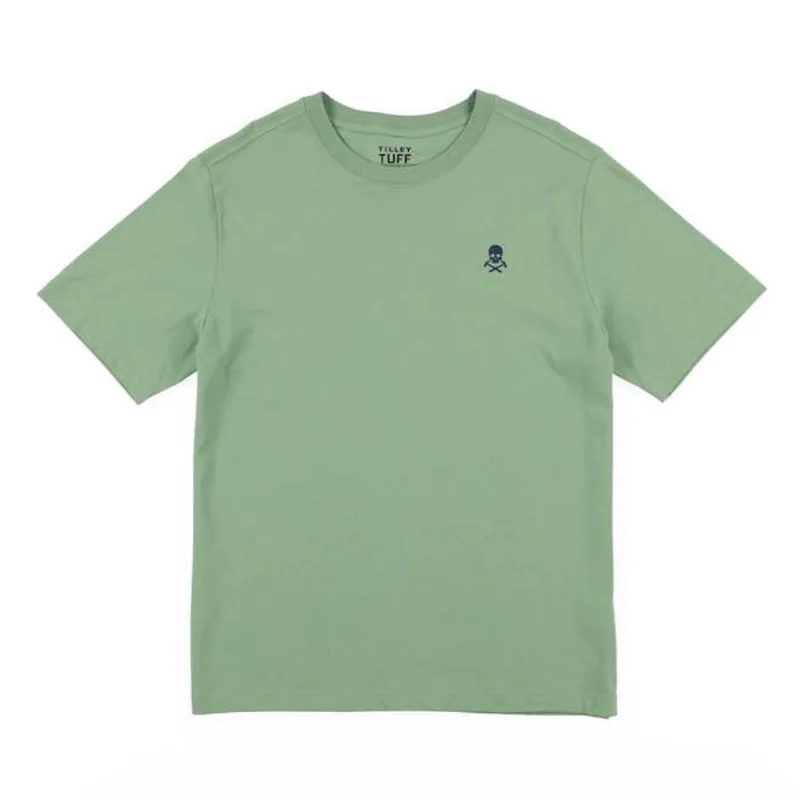 Tilley Tuff T-Shirt for Men in Kashmir Cotton with Logo - Large