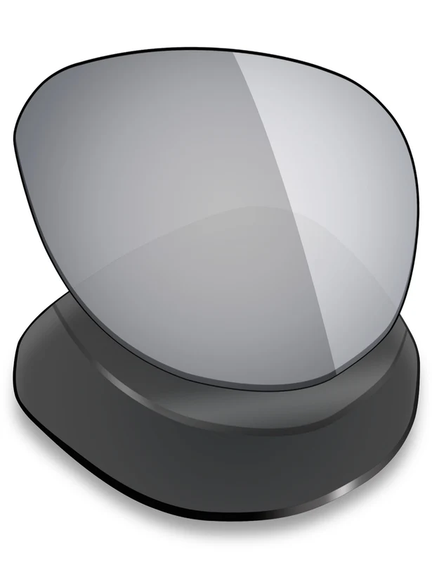 Oakley Contrail OO4147 57mm Replacement Lenses by MRY Silver Titanium Mirrored / HD Polarized